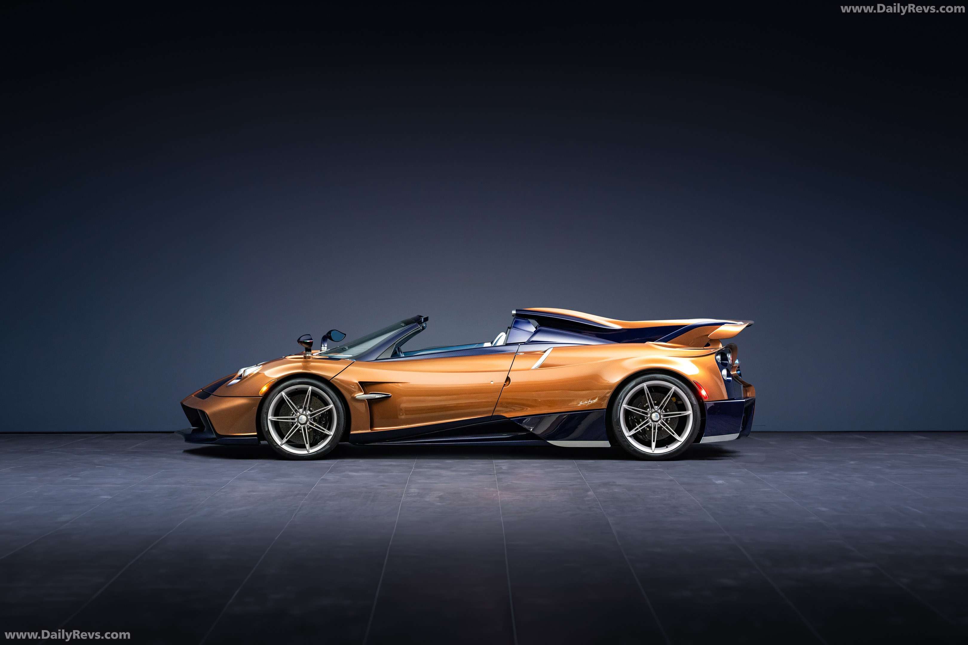 2027 Pagani Huayra 70 Derecho Side View