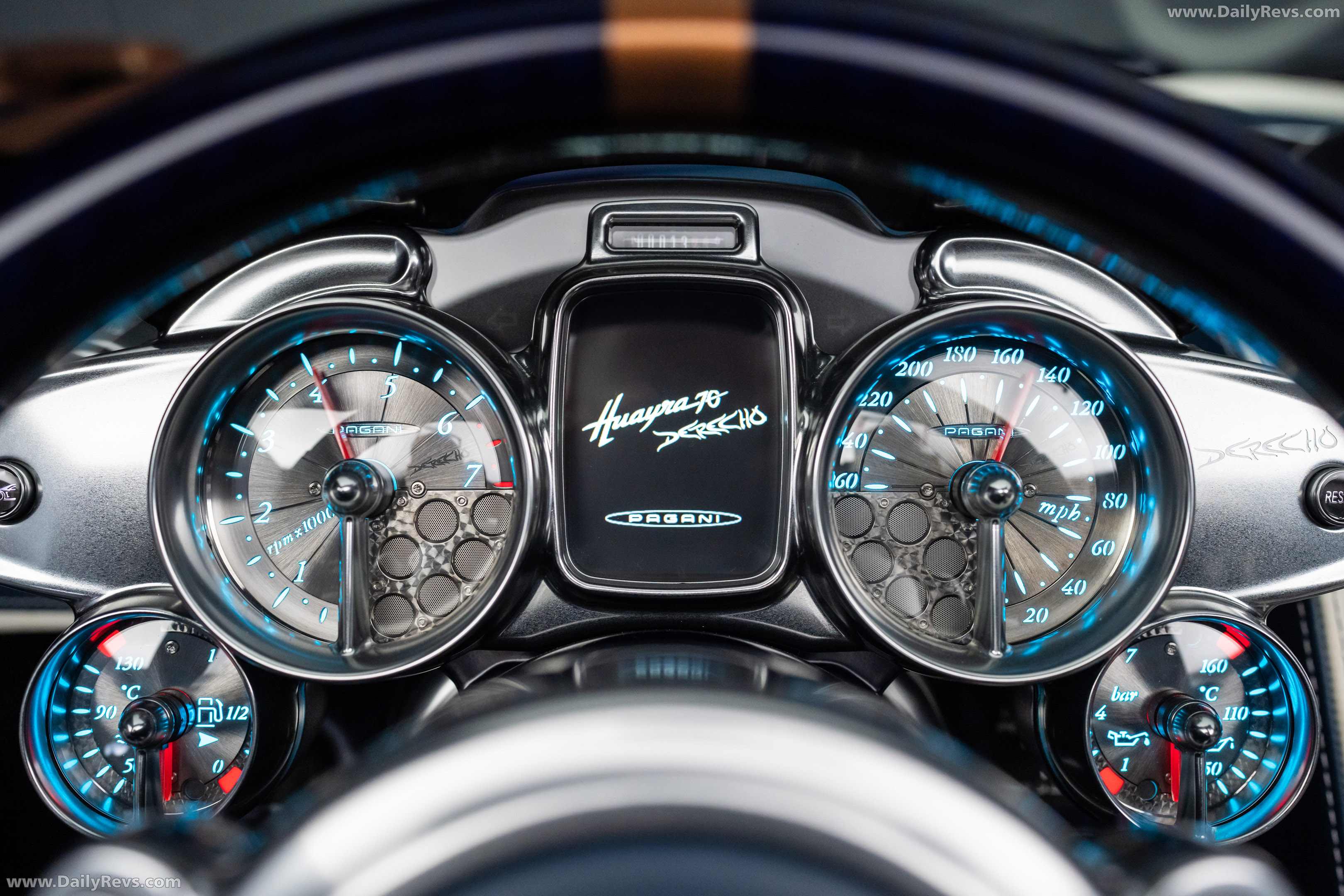 2027 Pagani Huayra 70 Derecho Interior