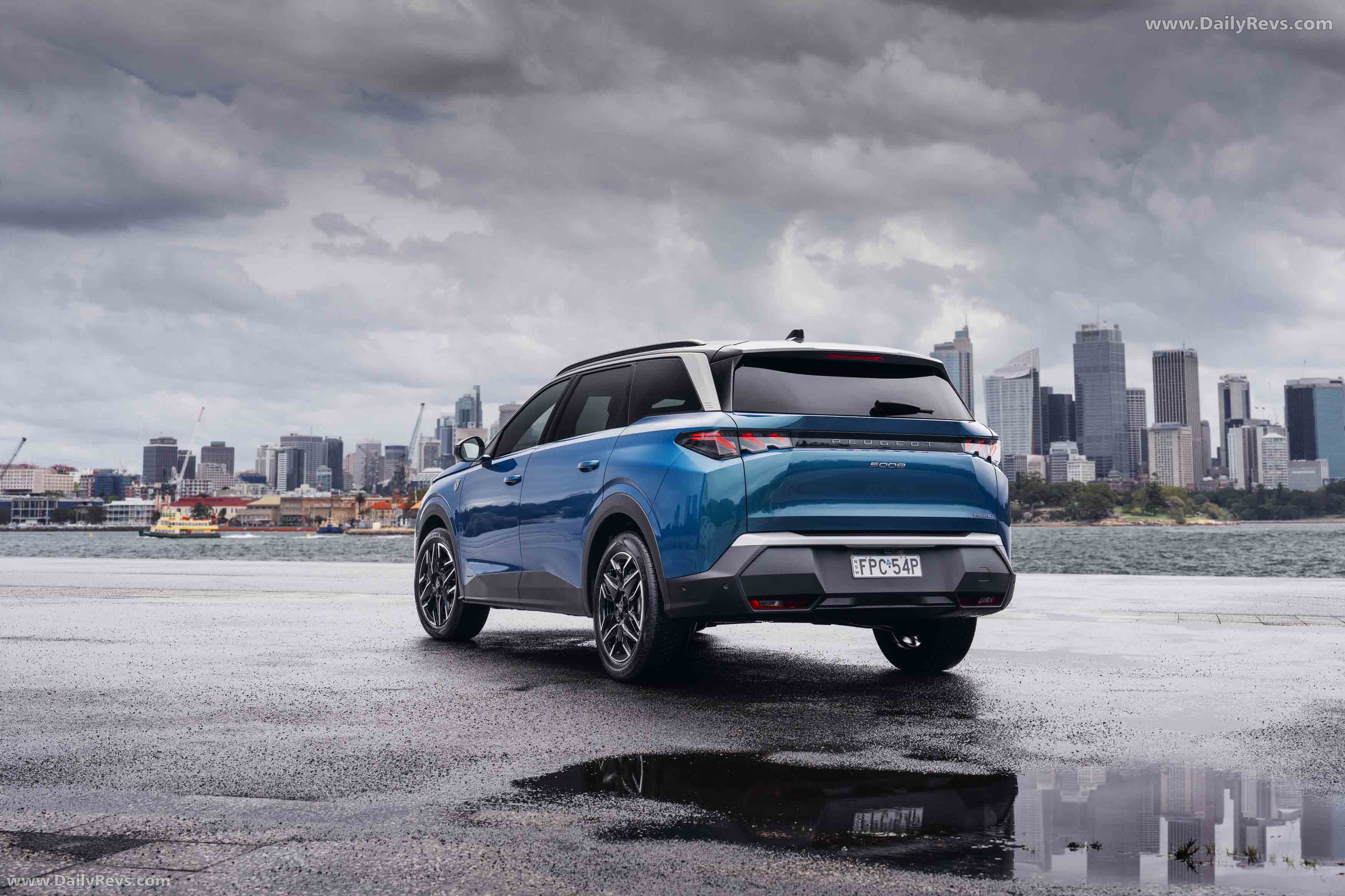 2025 Peugeot 5008 Hybrid Australian Version Rear View
