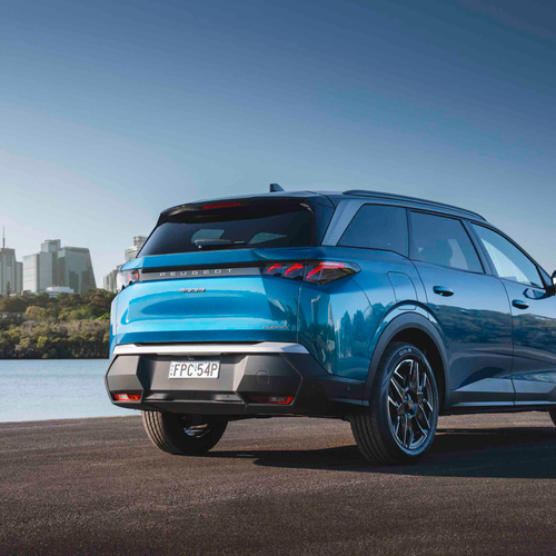 2025 Peugeot 5008 Hybrid Australian Version Rear View