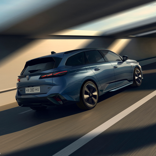 2026 Peugeot E-308 SW Rear View