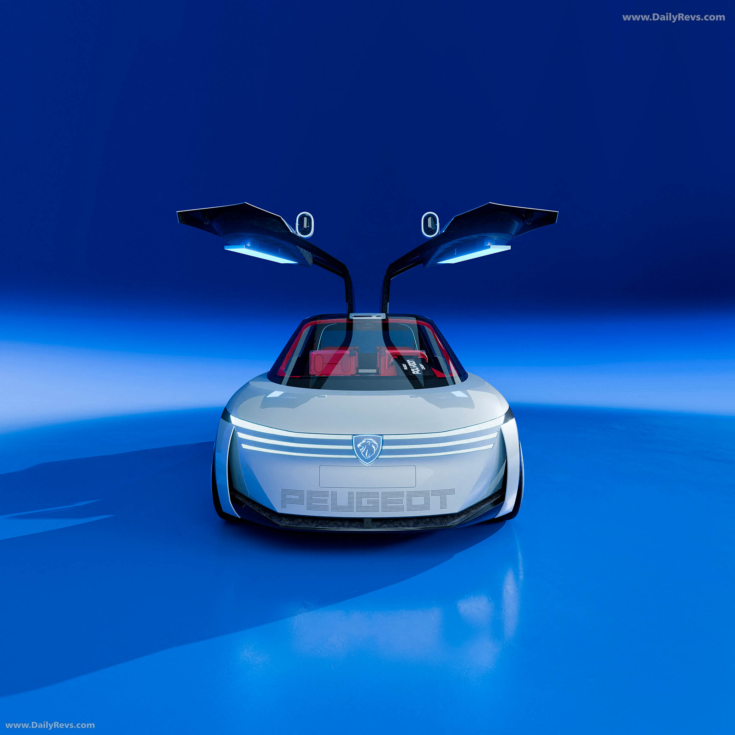 2025 Peugeot Polygon Concept Front View
