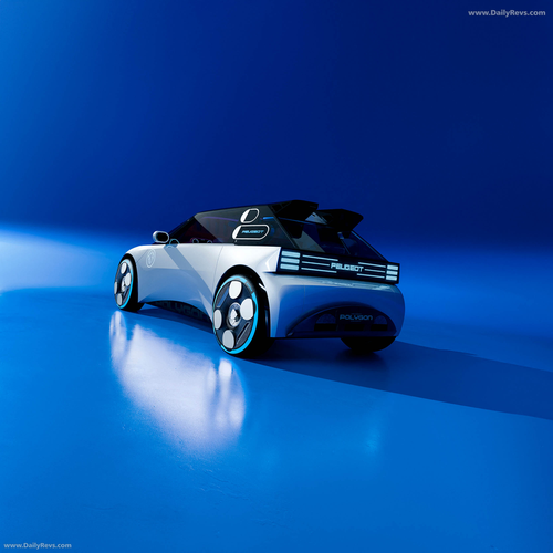 2025 Peugeot Polygon Concept Rear View