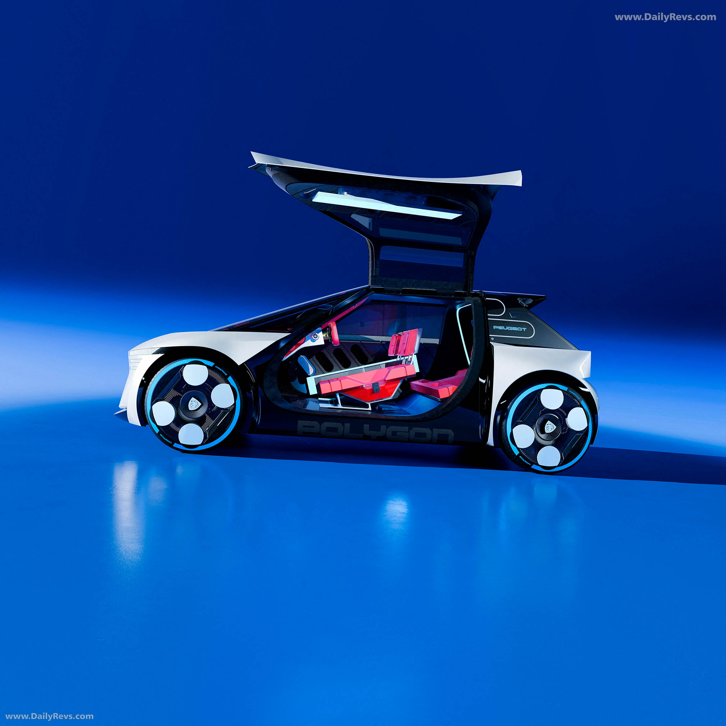 2025 Peugeot Polygon Concept Side View