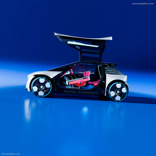 2025 Peugeot Polygon Concept Side View