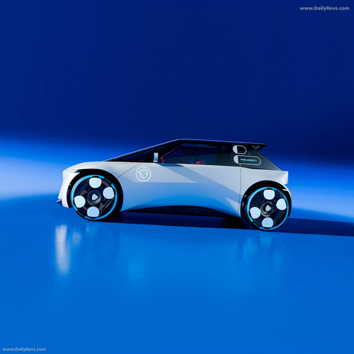 2025 Peugeot Polygon Concept Side View
