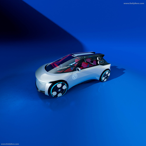 2025 Peugeot Polygon Concept Top View
