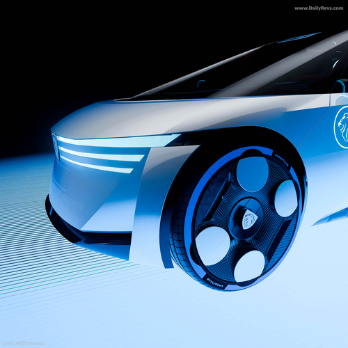 2025 Peugeot Polygon Concept Exterior