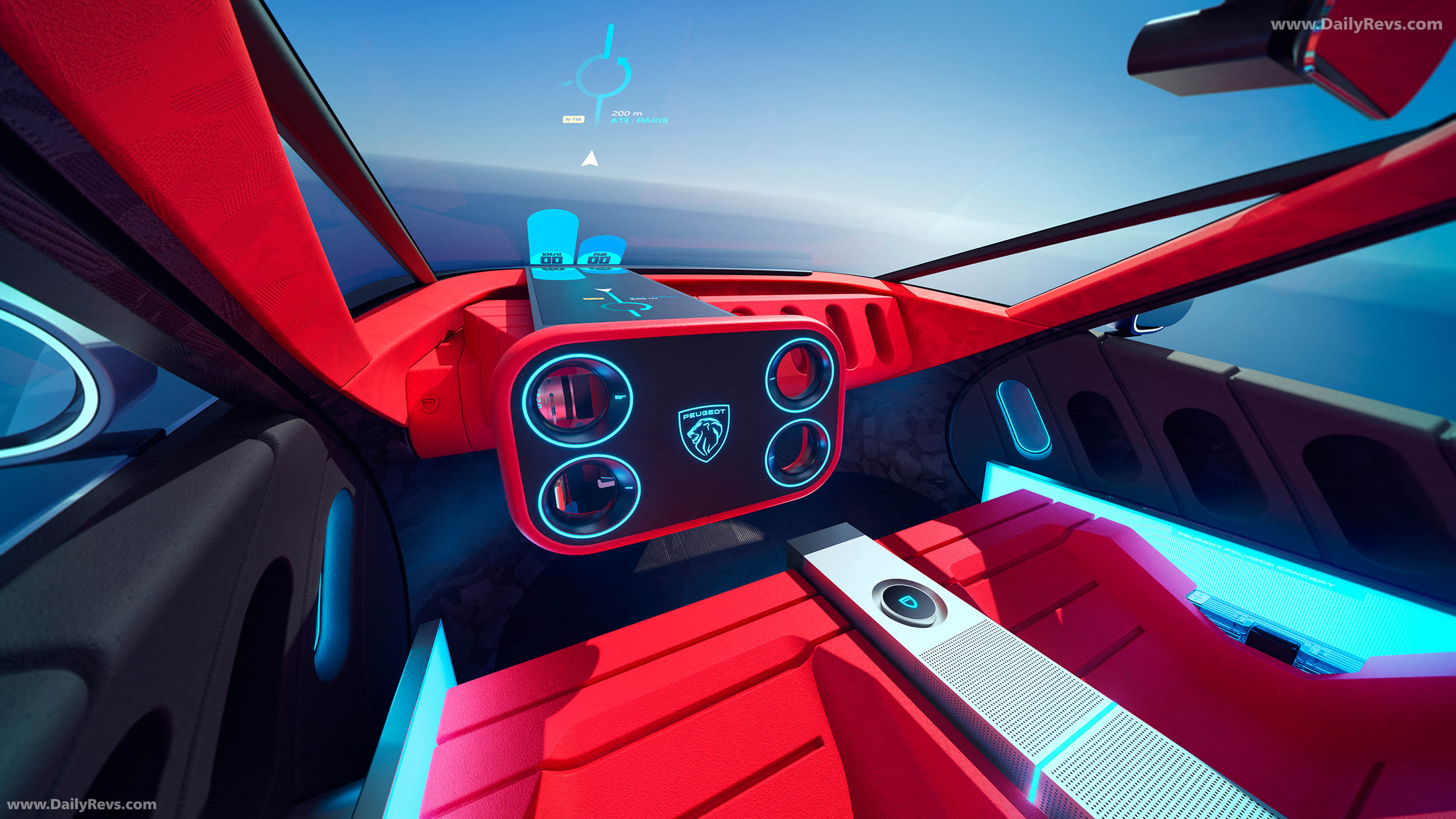 2025 Peugeot Polygon Concept Interior