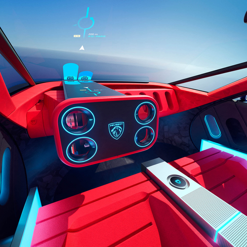 2025 Peugeot Polygon Concept Interior