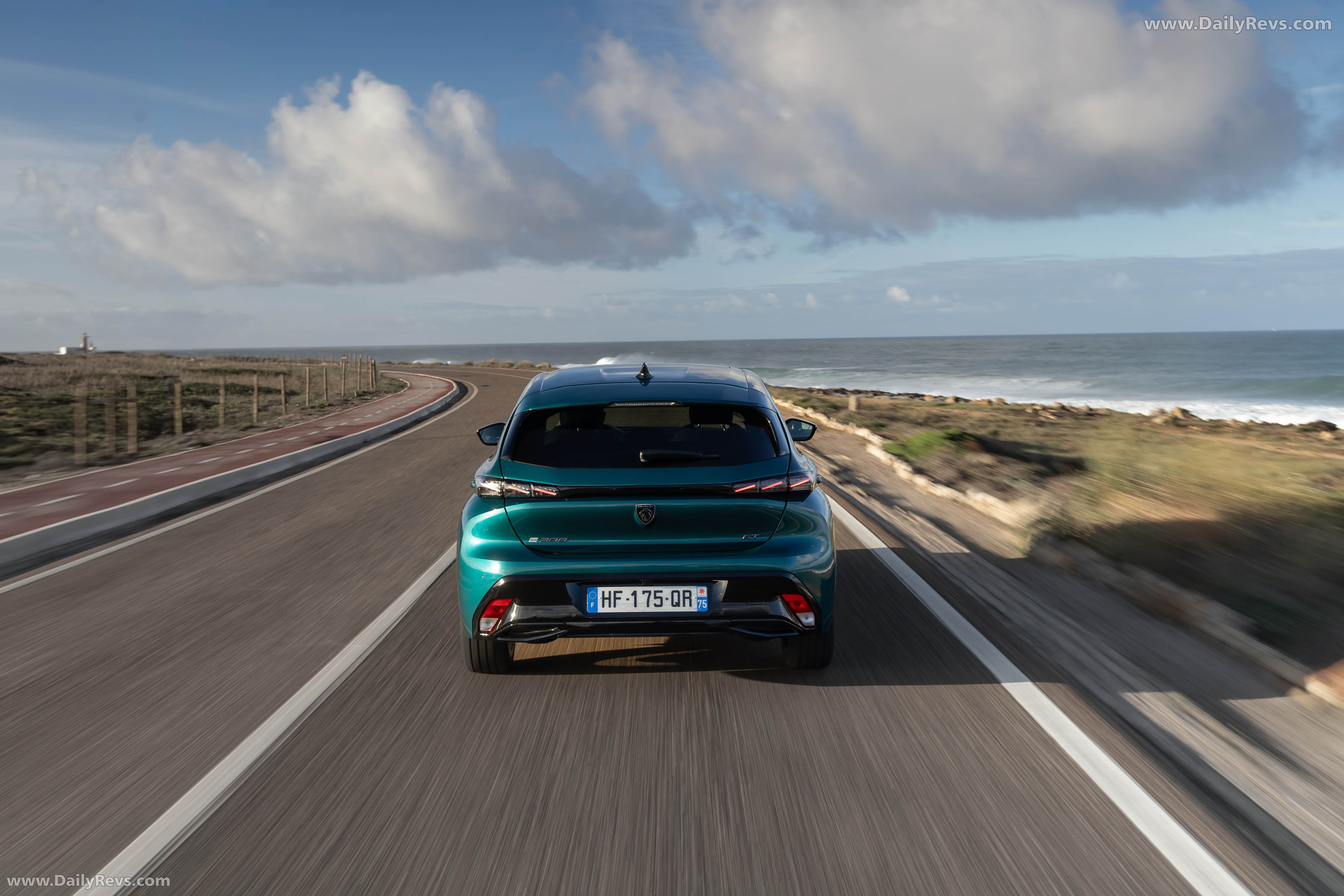 2026 Peugeot E-308 GT European Version Rear View