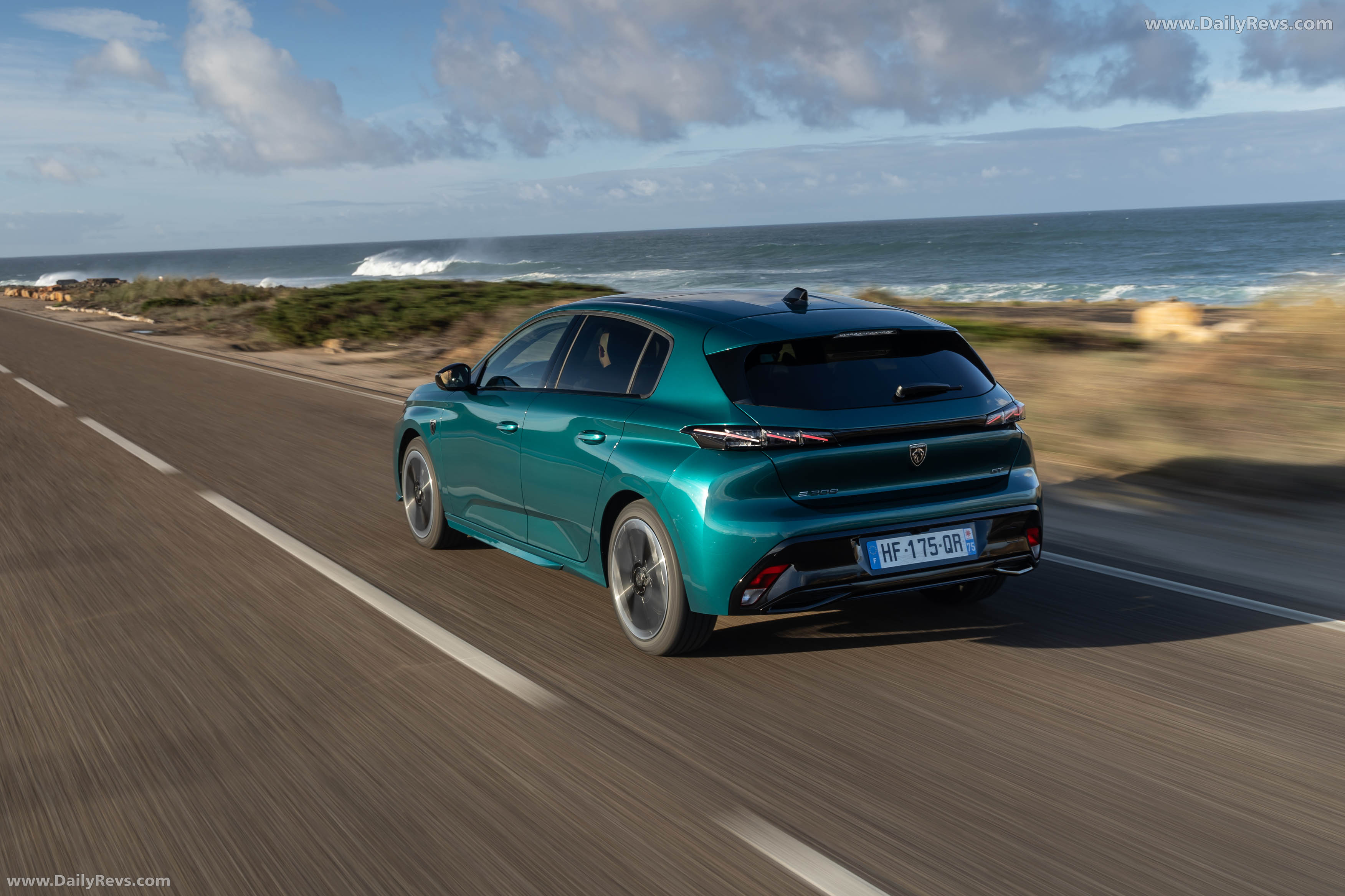 2026 Peugeot E-308 GT European Version Rear View
