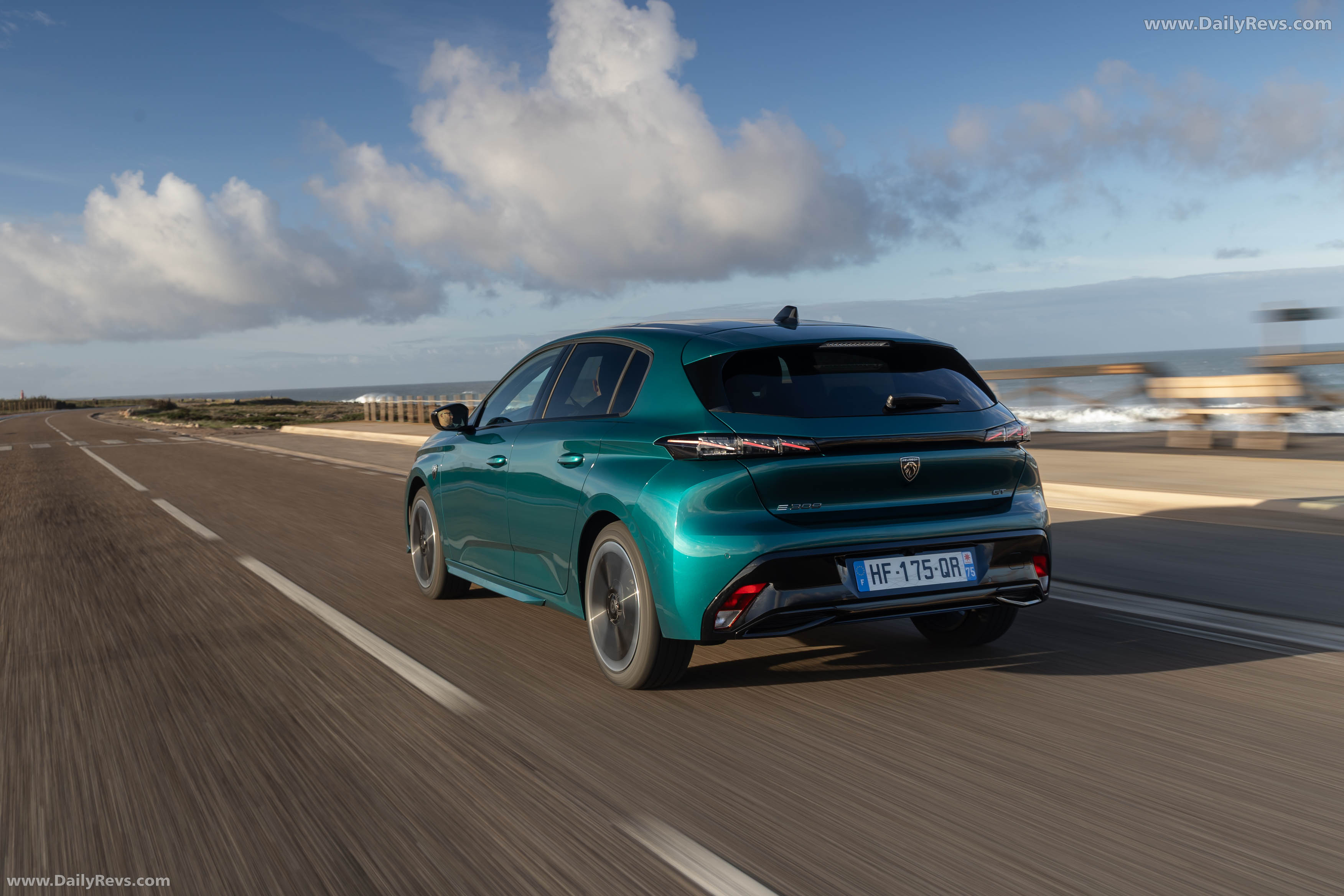 2026 Peugeot E-308 GT European Version Rear View