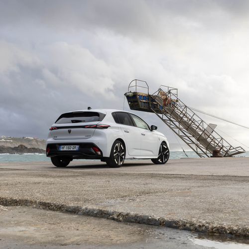 2026 Peugeot 308 GT Hyrbrid Rear View