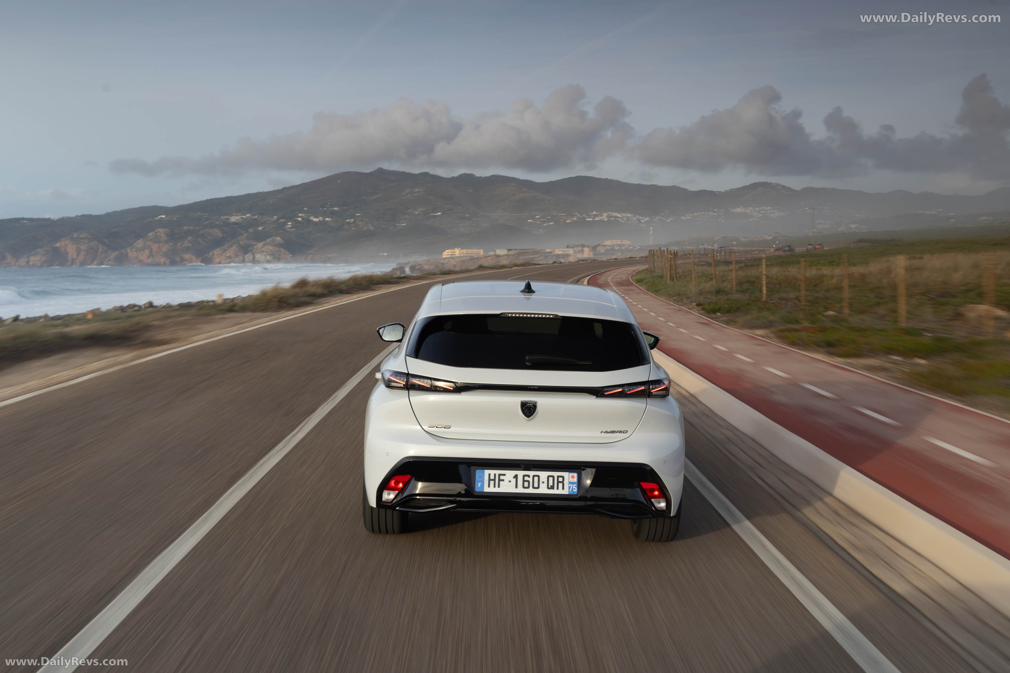 2026 Peugeot 308 GT Hyrbrid Rear View