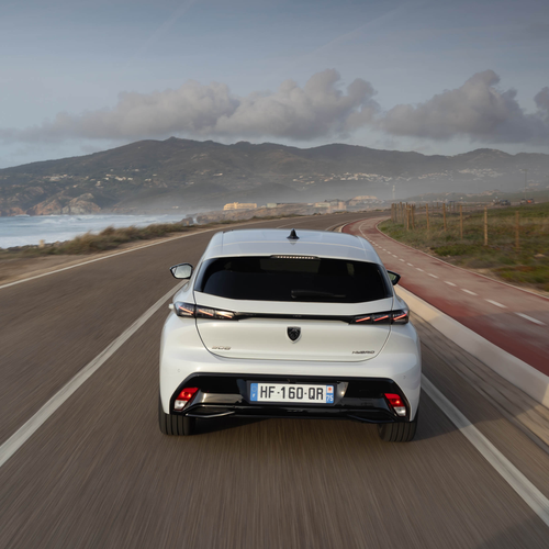 2026 Peugeot 308 GT Hyrbrid Rear View