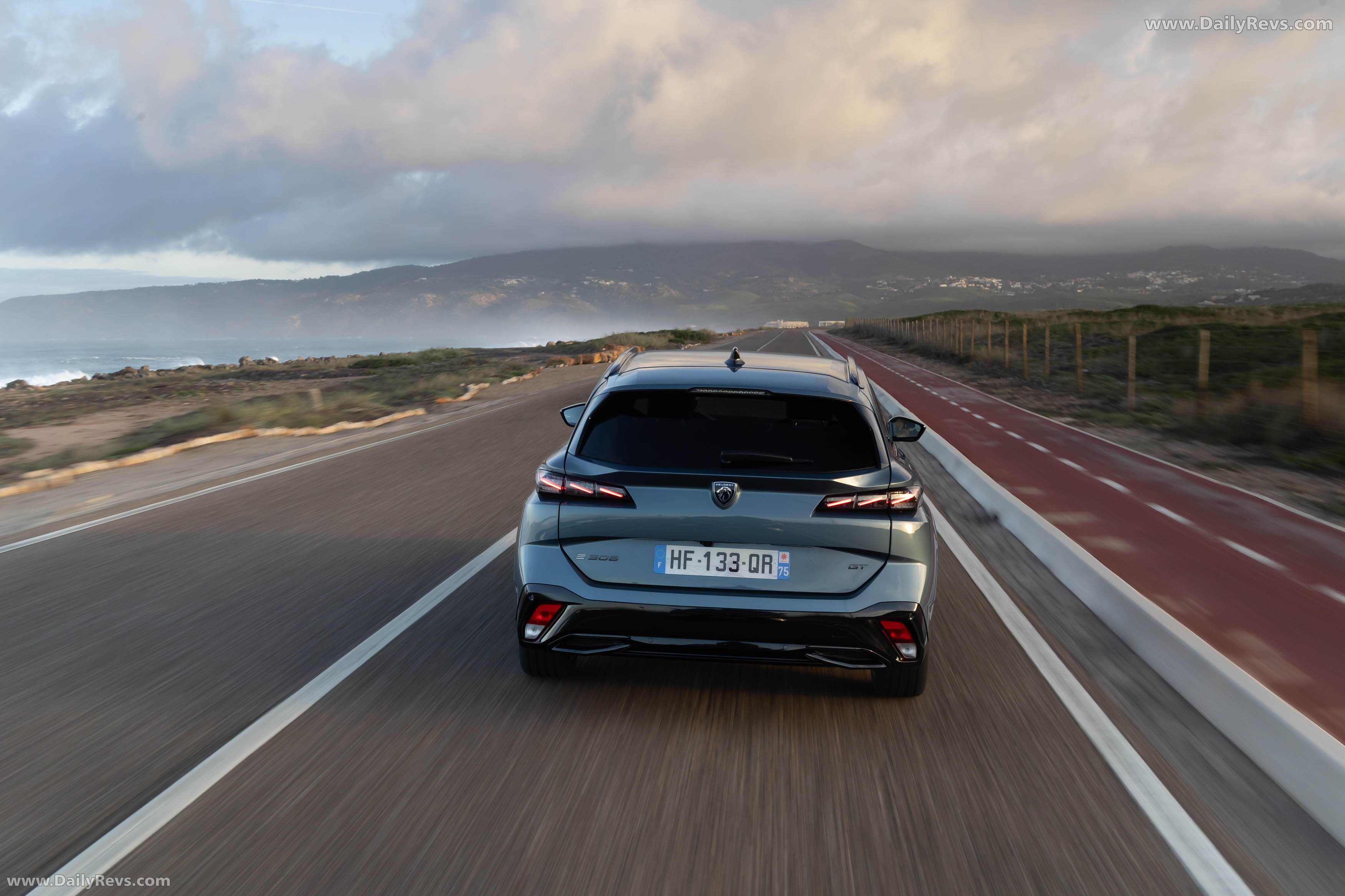 2026 Peugeot 308 SW GT PHEV Rear View