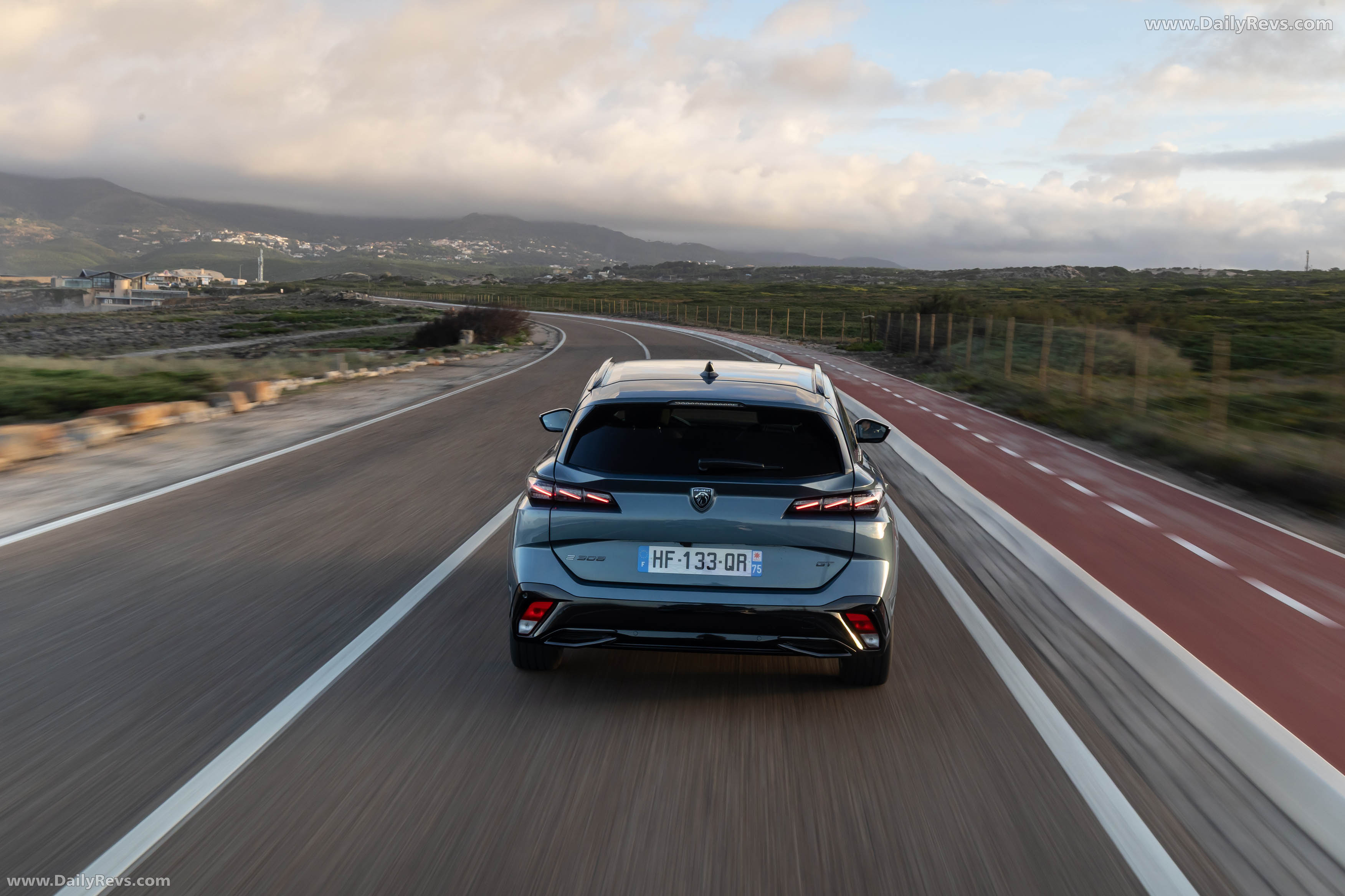 2026 Peugeot 308 SW GT PHEV Rear View