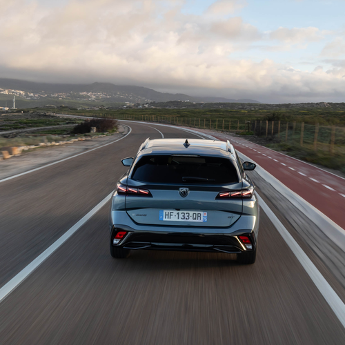 2026 Peugeot 308 SW GT PHEV Rear View