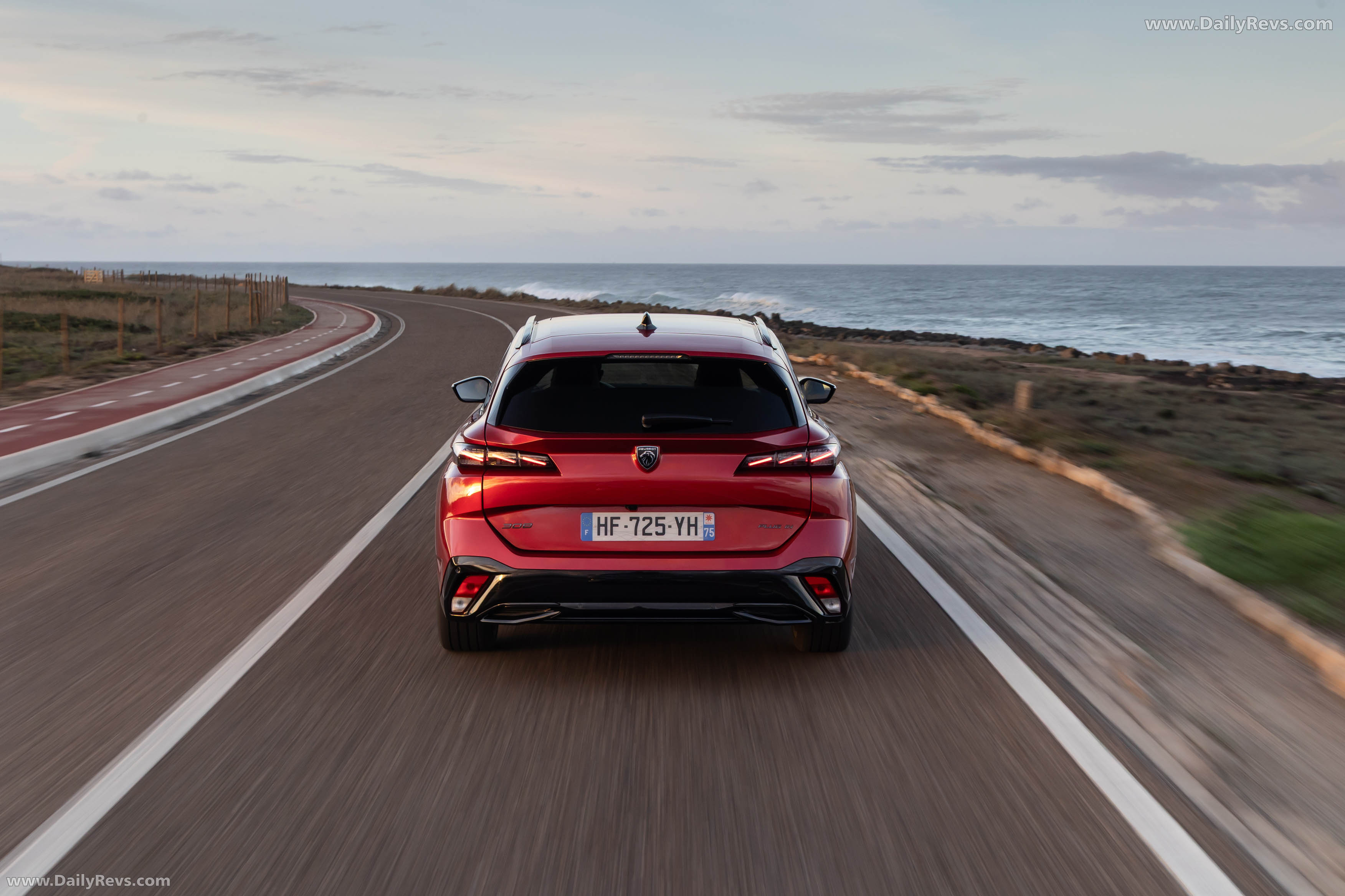 2026 Peugeot 308 SW PHEV Rear View