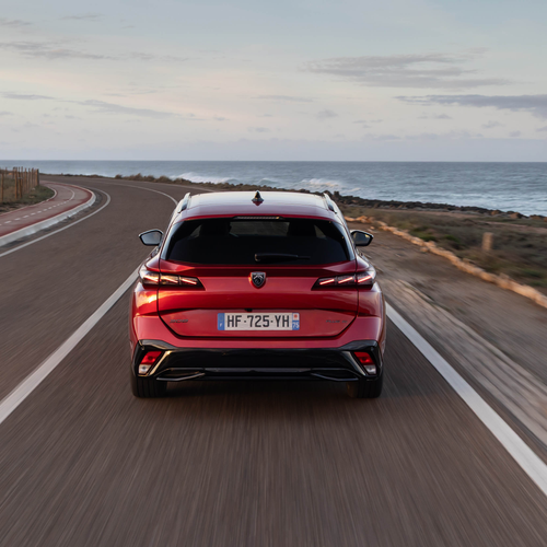 2026 Peugeot 308 SW PHEV Rear View