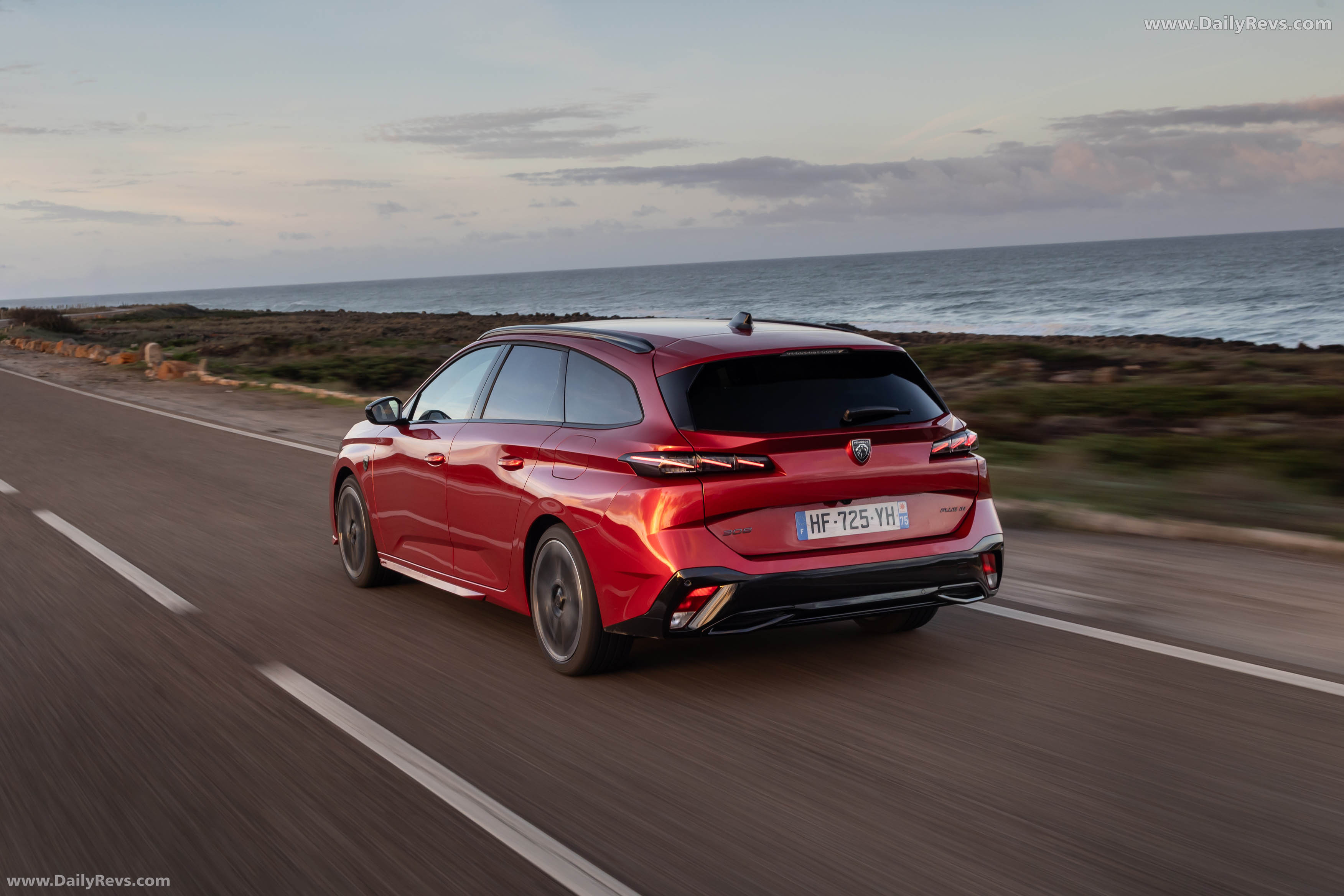 2026 Peugeot 308 SW PHEV Rear View