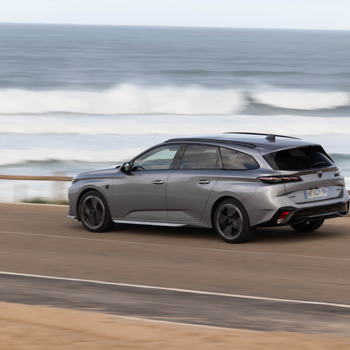 2026 Peugeot E-308 SW GT Hybrid Rear View