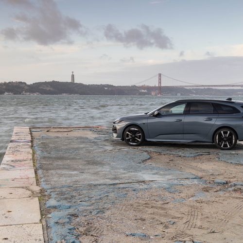 2026 Peugeot E-308 SW GT Hybrid Rear View
