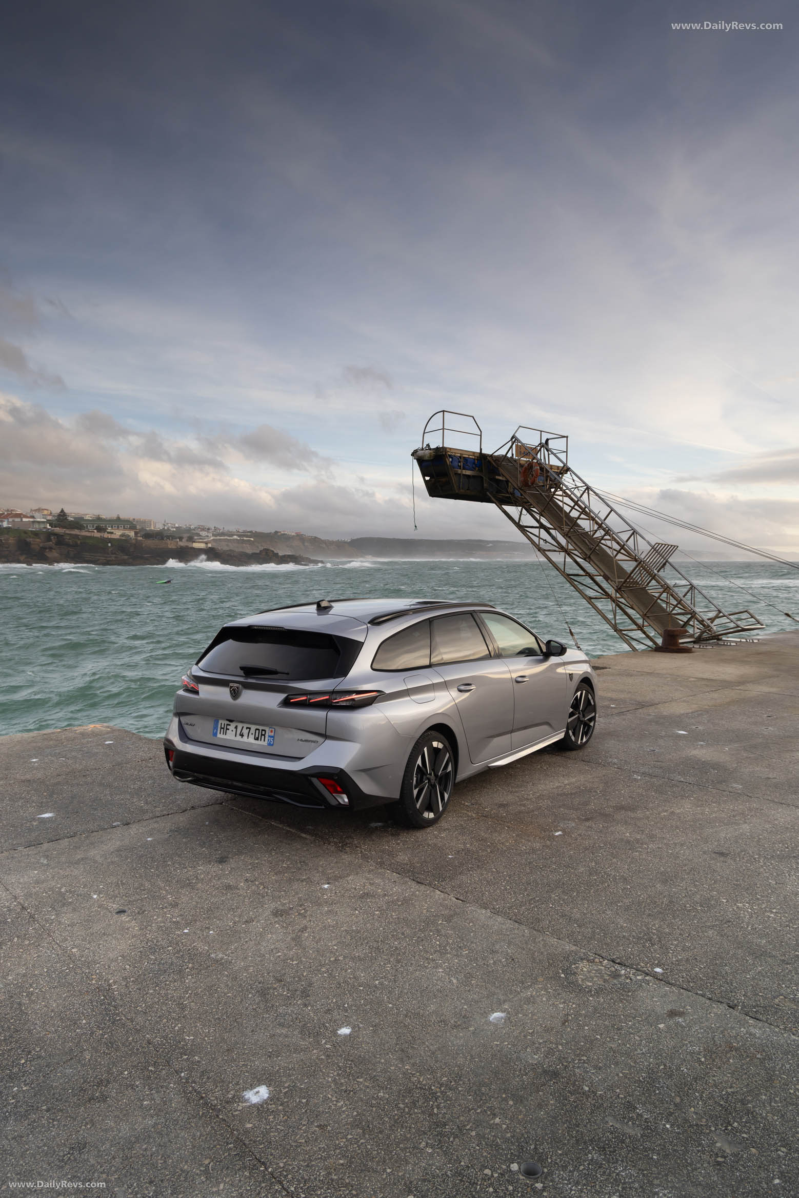 2026 Peugeot E-308 SW GT Hybrid Rear View