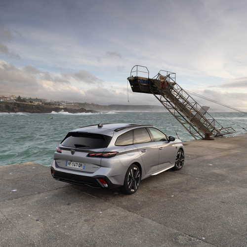 2026 Peugeot E-308 SW GT Hybrid Rear View