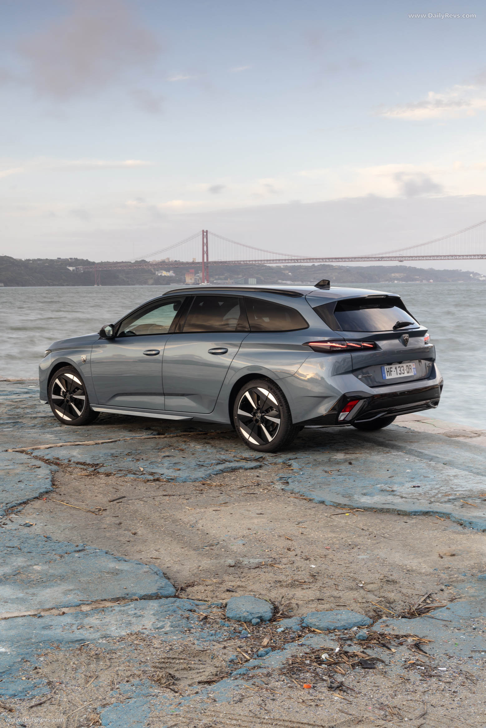2026 Peugeot E-308 SW GT Hybrid Rear View