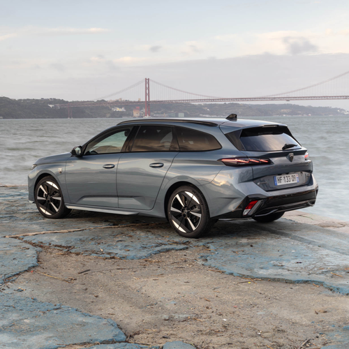 2026 Peugeot E-308 SW GT Hybrid Rear View