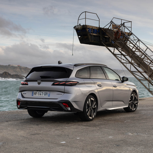 2026 Peugeot E-308 SW GT Hybrid Rear View