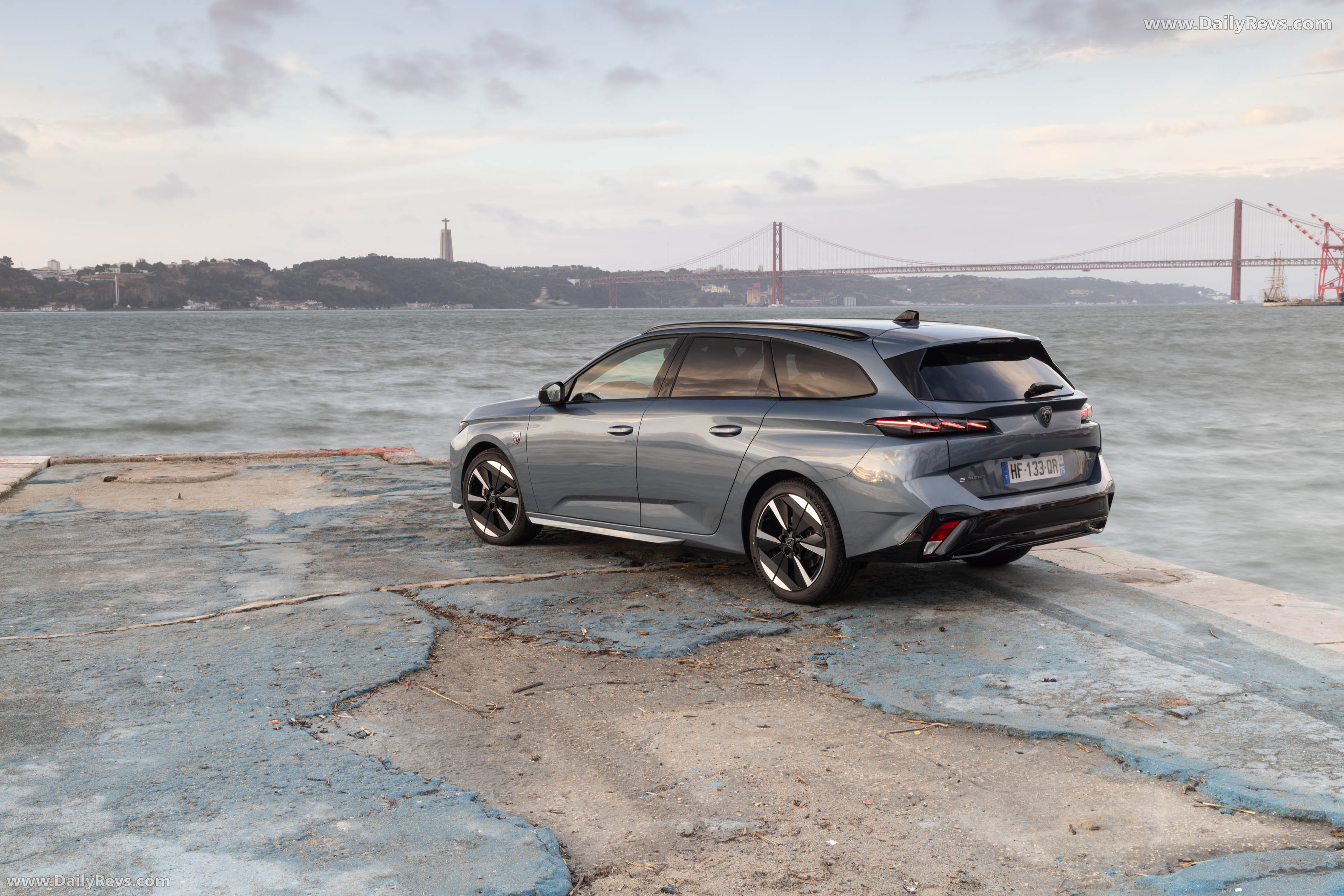 2026 Peugeot E-308 SW GT Hybrid Rear View