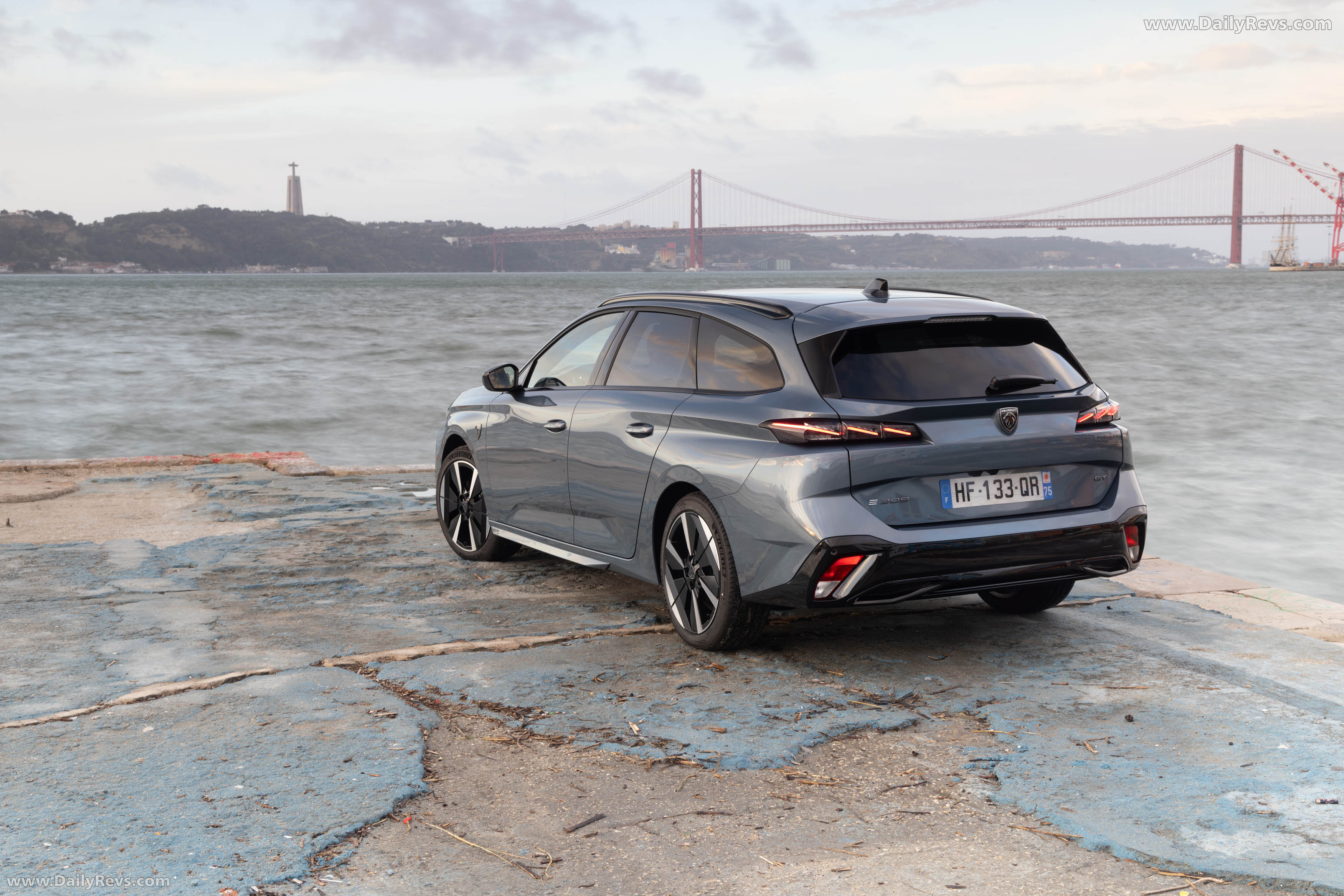2026 Peugeot E-308 SW GT Hybrid Rear View