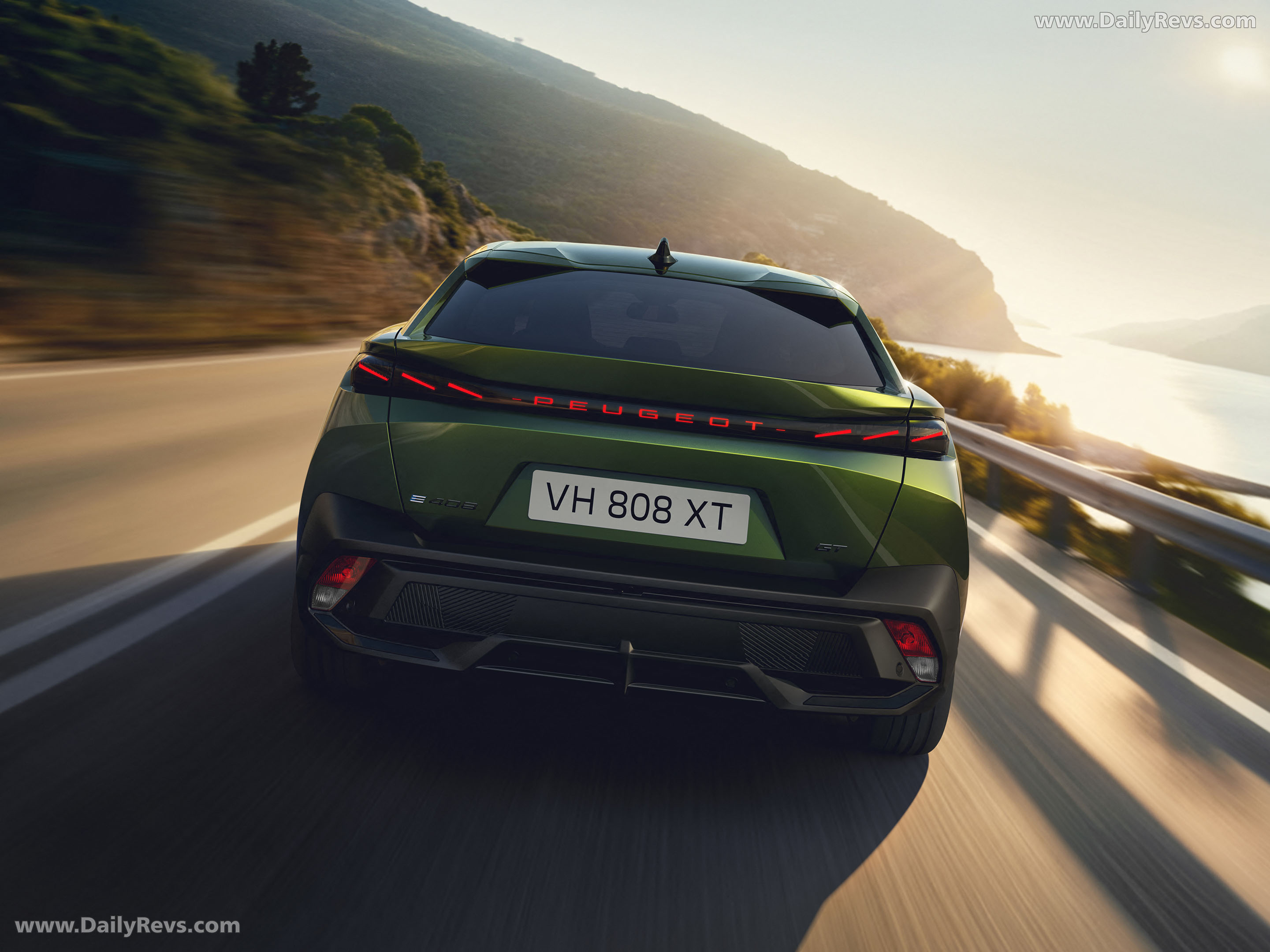 2026 Peugeot 408 Rear View