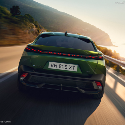 2026 Peugeot 408 Rear View