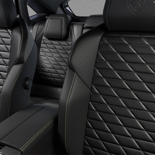 2026 Peugeot 3008 GT Hybrid Black Edition Interior