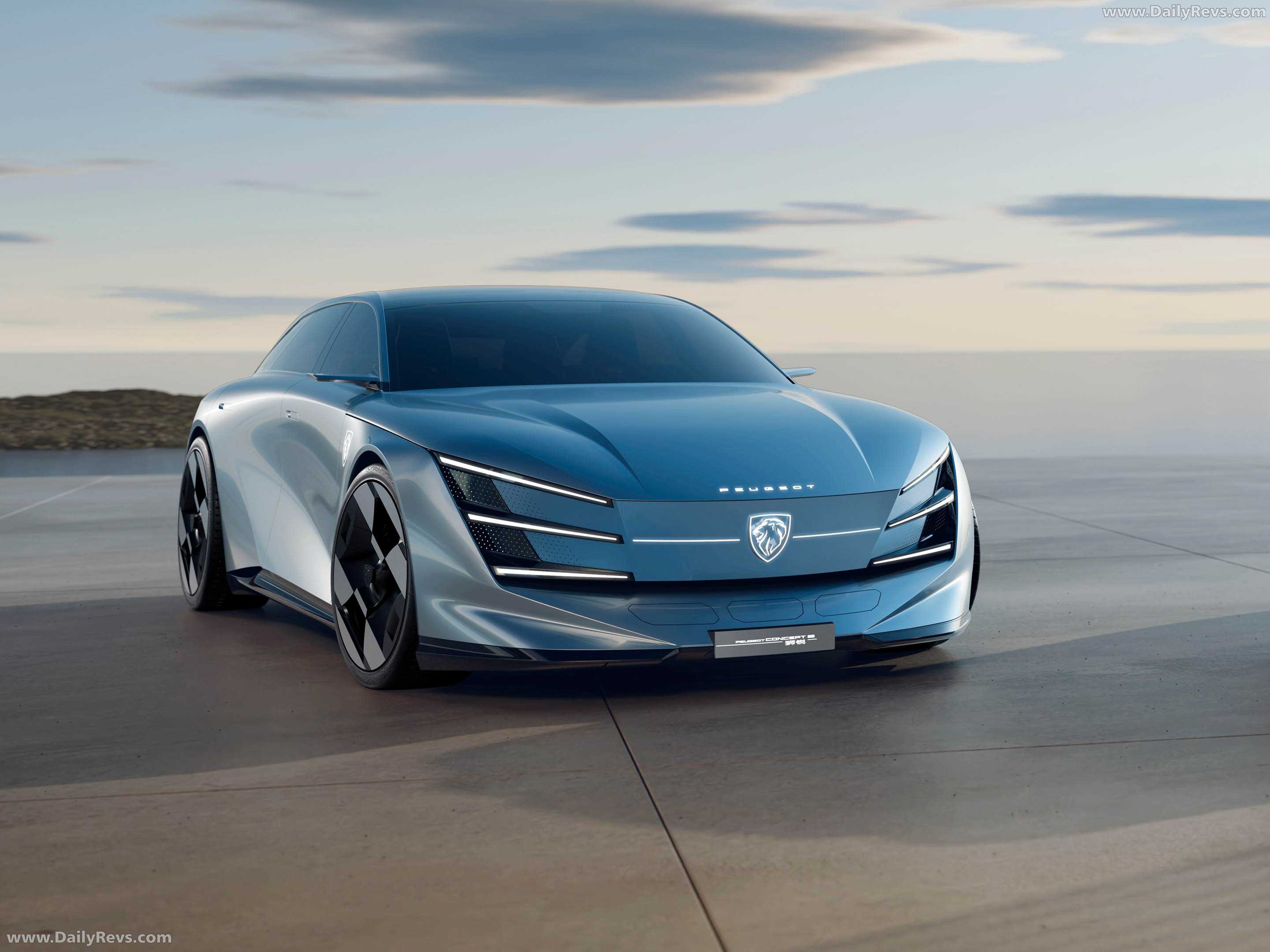 2026 Peugeot Concept 6 Front View