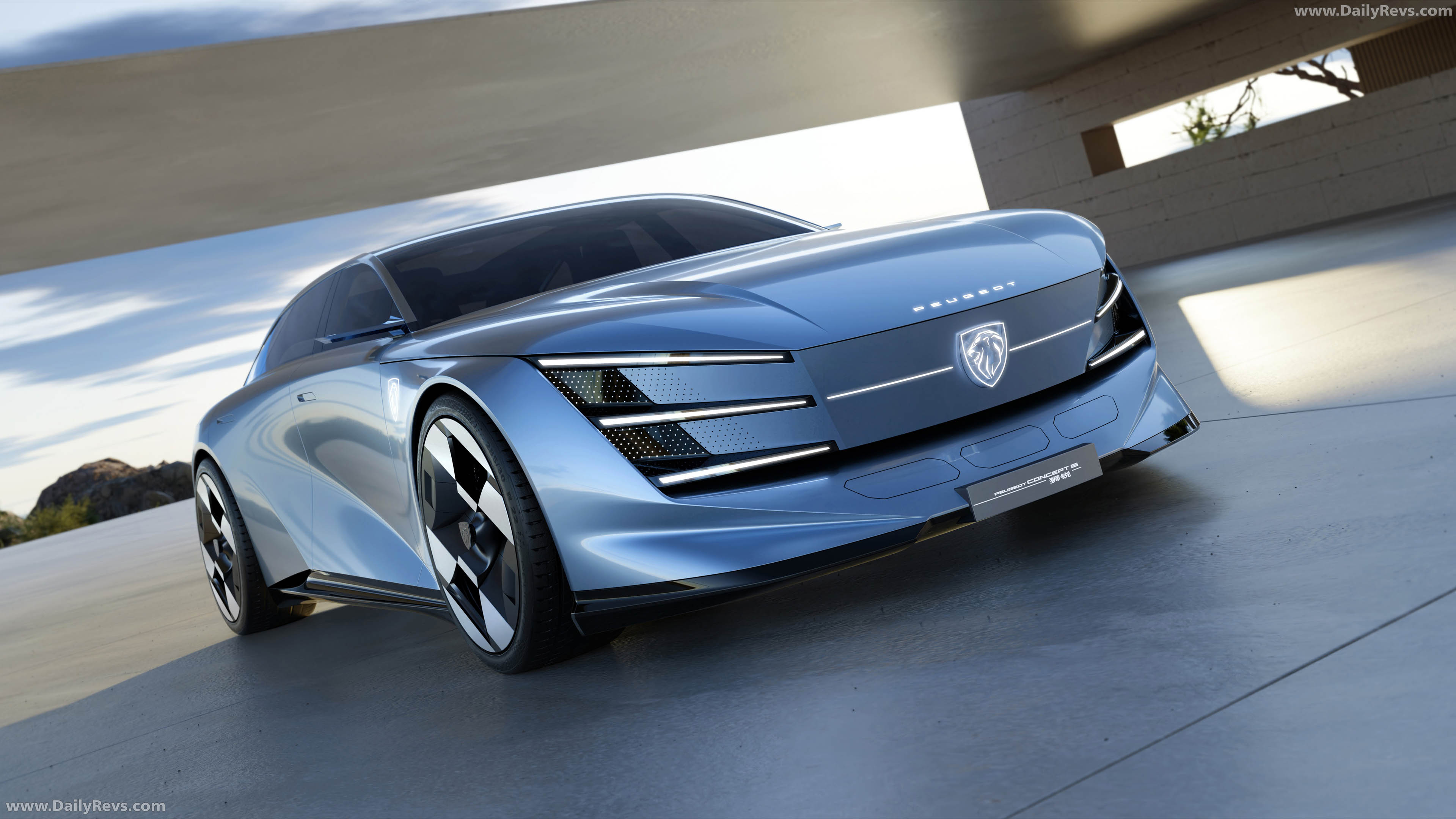 2026 Peugeot Concept 6 Front View