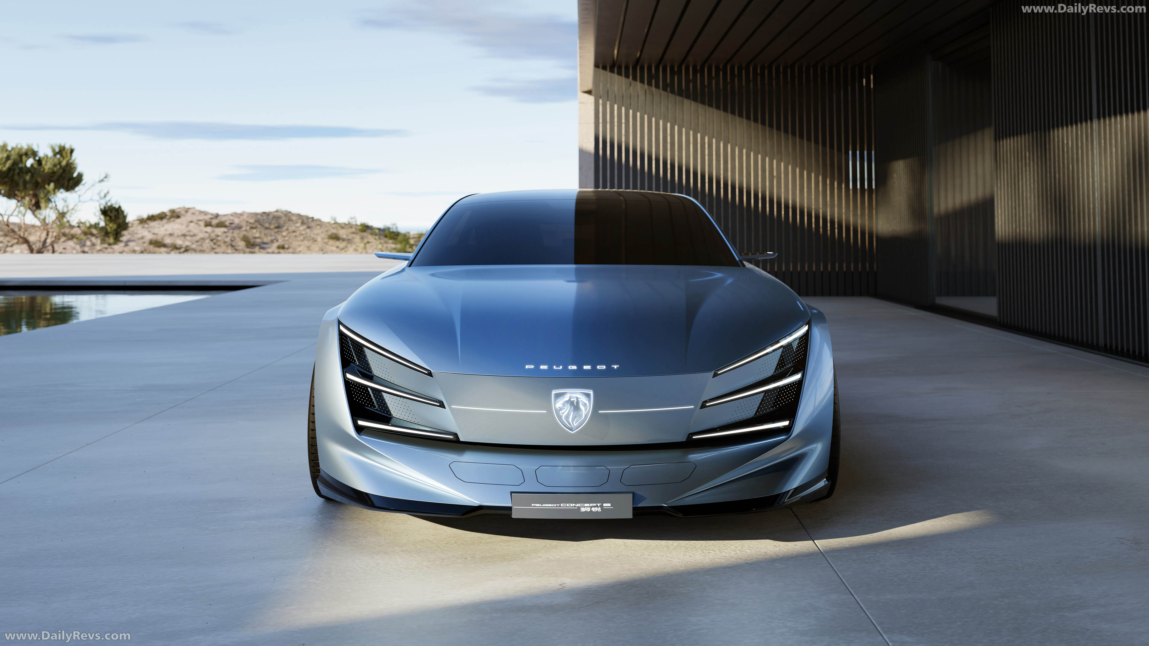 2026 Peugeot Concept 6 Front View