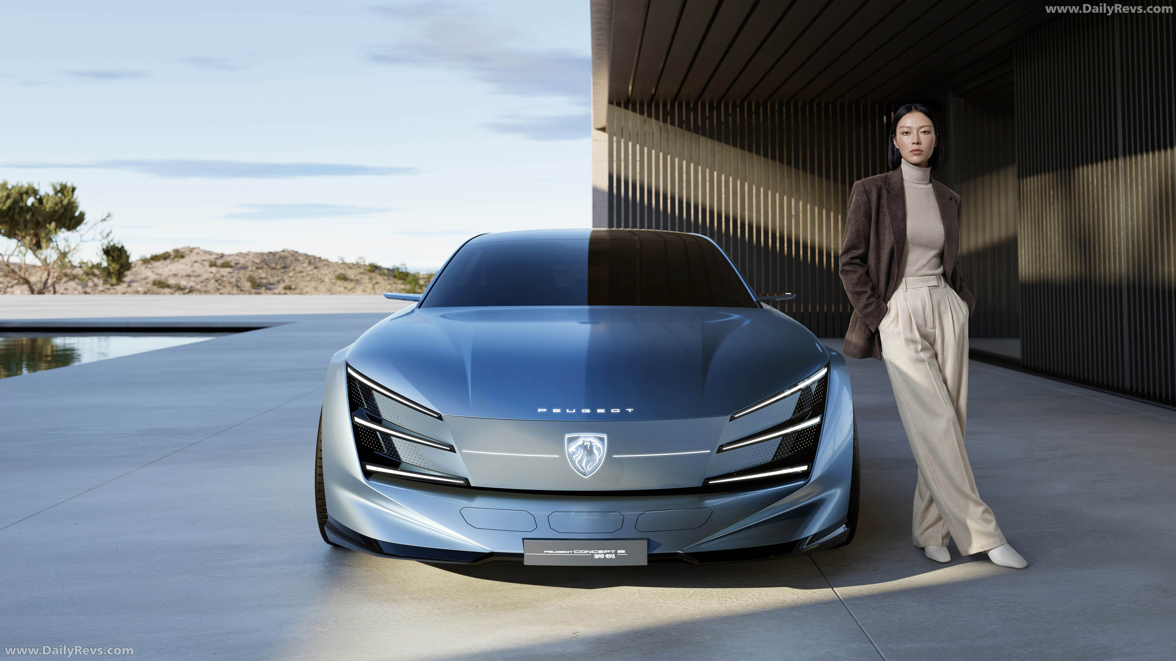 2026 Peugeot Concept 6 Front View