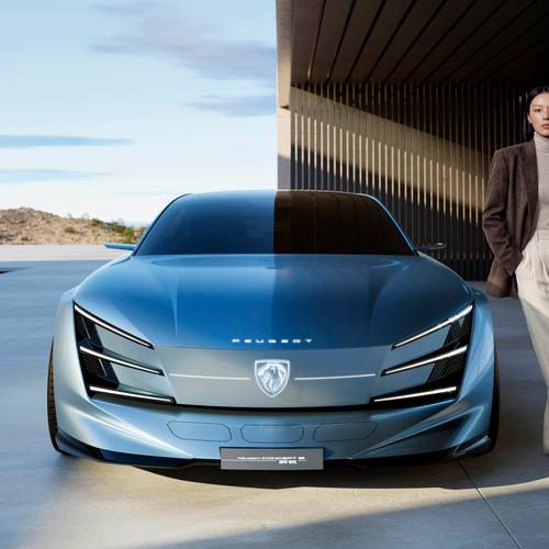 2026 Peugeot Concept 6 Front View
