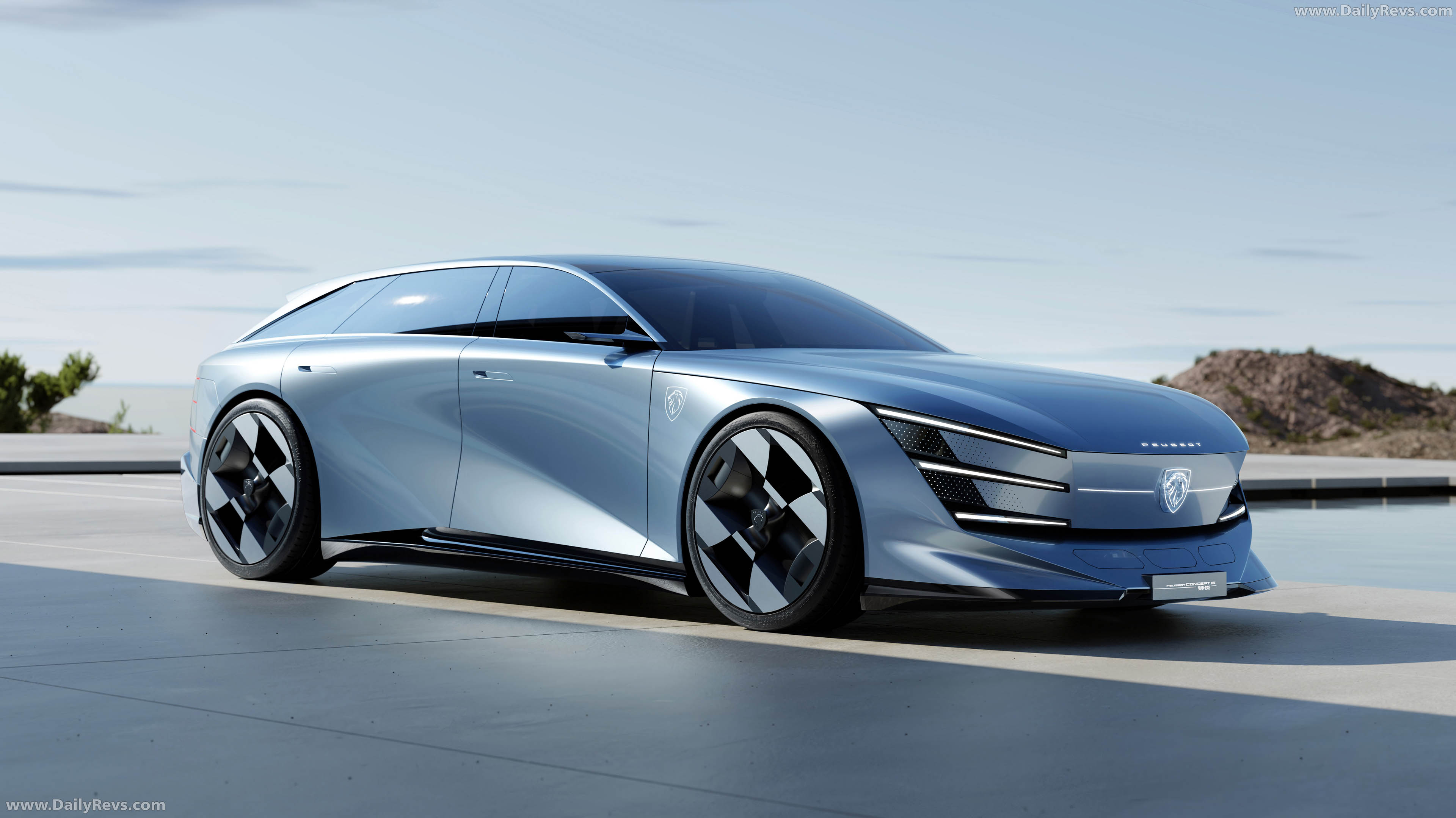 2026 Peugeot Concept 6 Front View