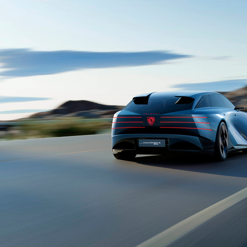 2026 Peugeot Concept 6 Rear View