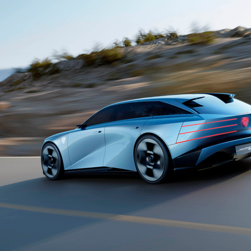 2026 Peugeot Concept 6 Rear View