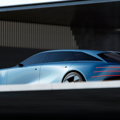 2026 Peugeot Concept 6 Rear View