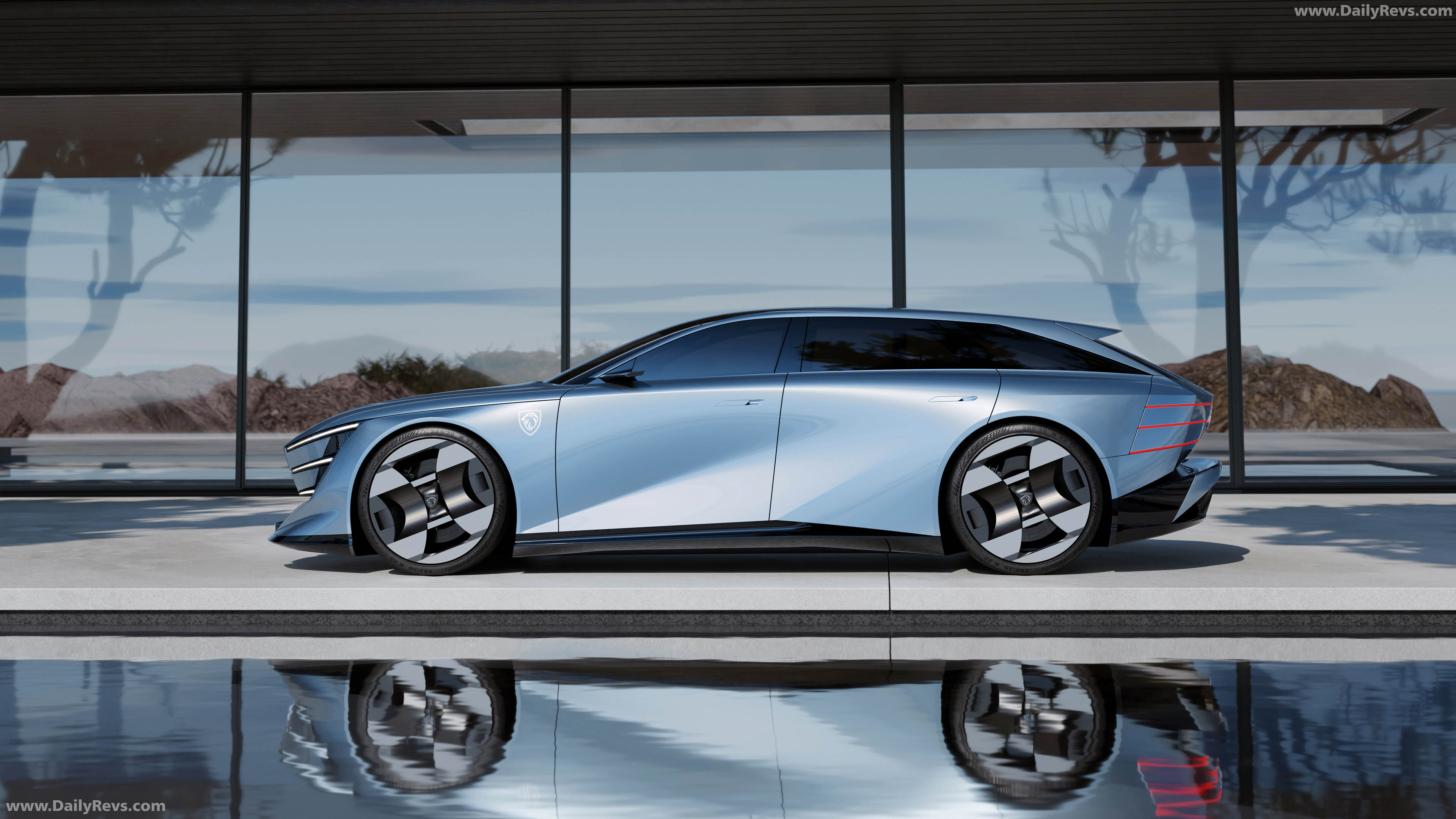2026 Peugeot Concept 6 Side View