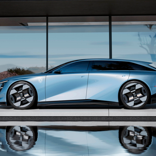 2026 Peugeot Concept 6 Side View