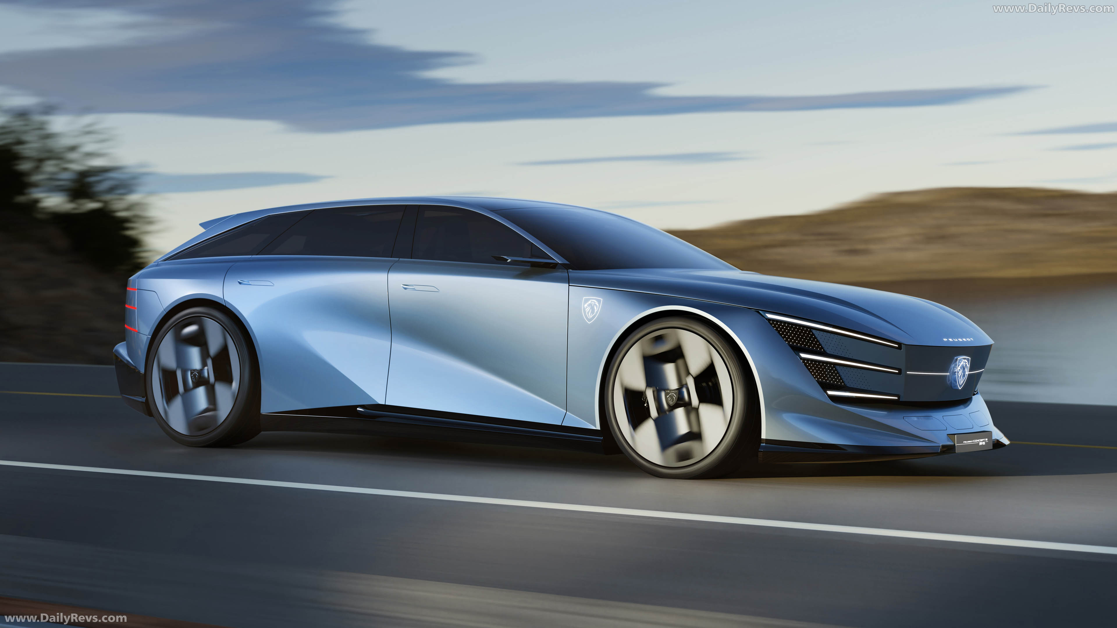2026 Peugeot Concept 6 Side View